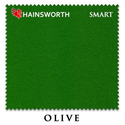 Сукно Hainsworth Smart Snooker 195см Olive Green