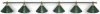 Светильник Fortuna Allgreen Luxe 6 плафонов