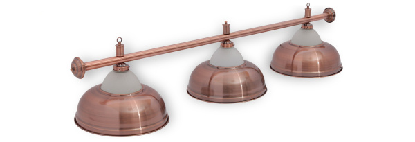Светильник Fortuna Crown Red Bronze 3 плафона