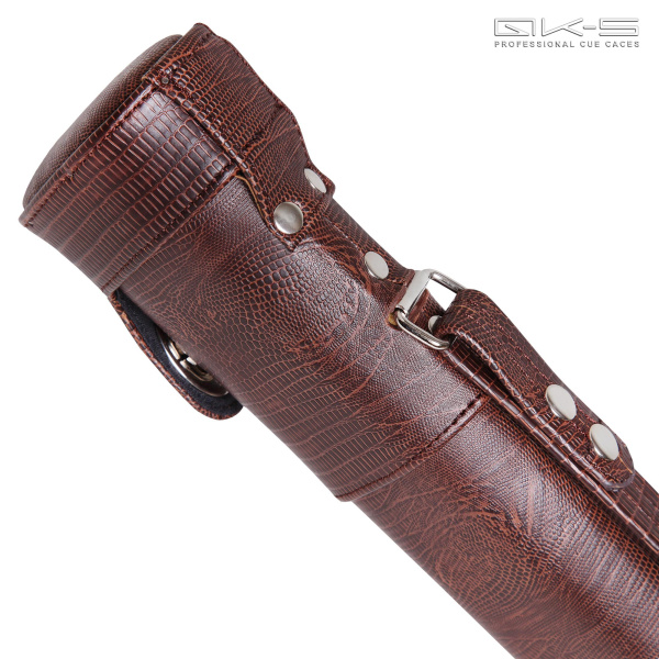 Тубус QK-S Musketeer 1x1 коричневый аллигатор