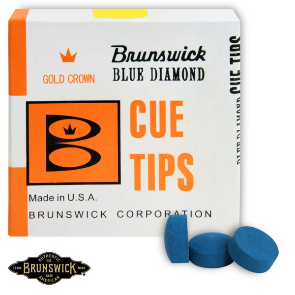 Наклейка для кия Brunswick 12мм 50шт.