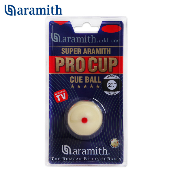 Биток Aramith Tournament Champion Pro-Cup Snooker 52,4мм блистер
